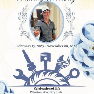 In memory of my baby boy Anthony.